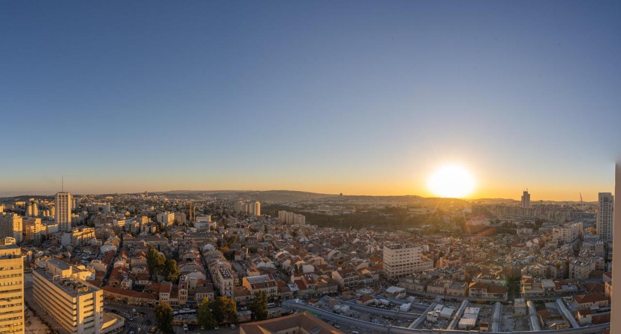 Luxury Jtower Palace Lägenhet Jerusalem Exteriör bild